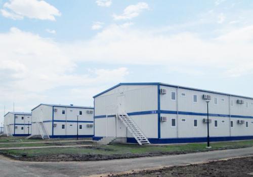 CONSTRUCTION OF THE CAMP FOR 460 PEOPLE ON “TURNKEY” BASIS